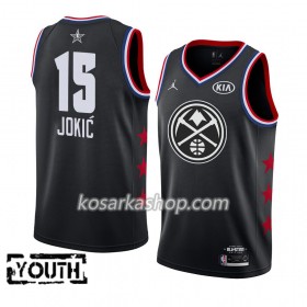 Dres Denver Nuggets Nikola Jokic 15 2019 All-Star Jordan Brand Crna Swingman - Dječji